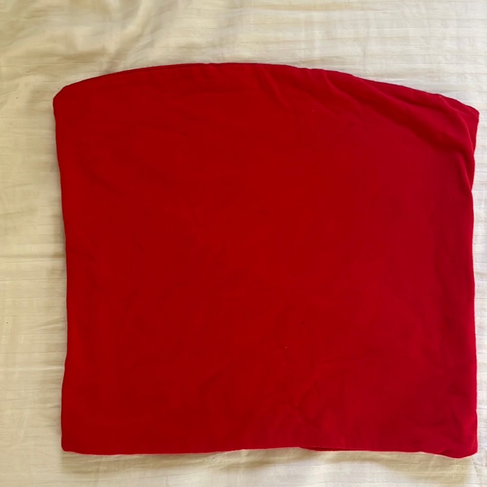 Brandy Melville Red Tube Top